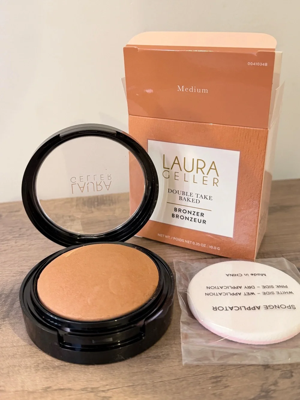Laura Geller Double Take Baked Bronzer in Medium
